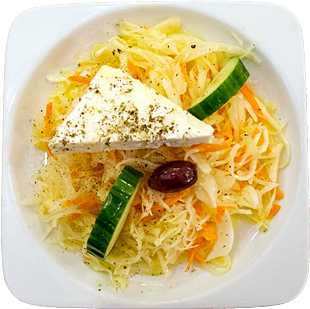 Krautsalat mit Feta